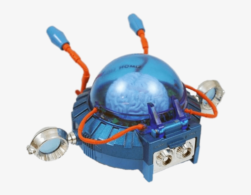 Captain Future Character Professor Simon Wright Brain - Insect, transparent png download