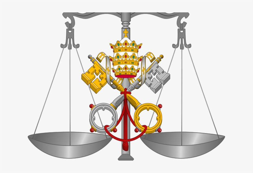 Lawyer Clipart Scales Justice - St Peter Coat Of Arms, transparent png download