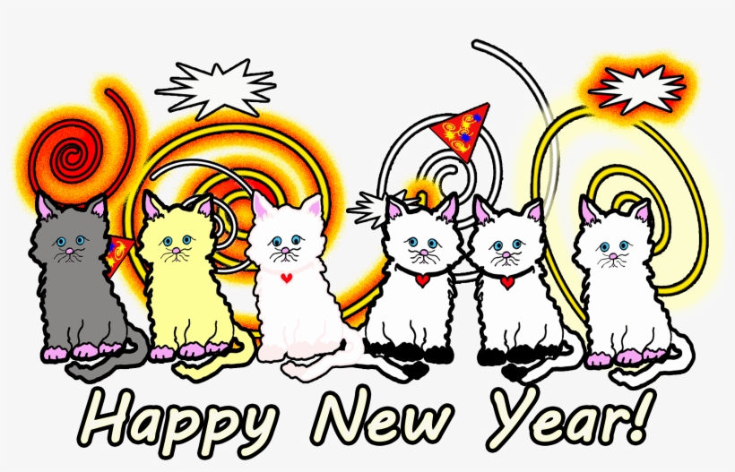 Happy New Year 2016 - Cartoon, transparent png download