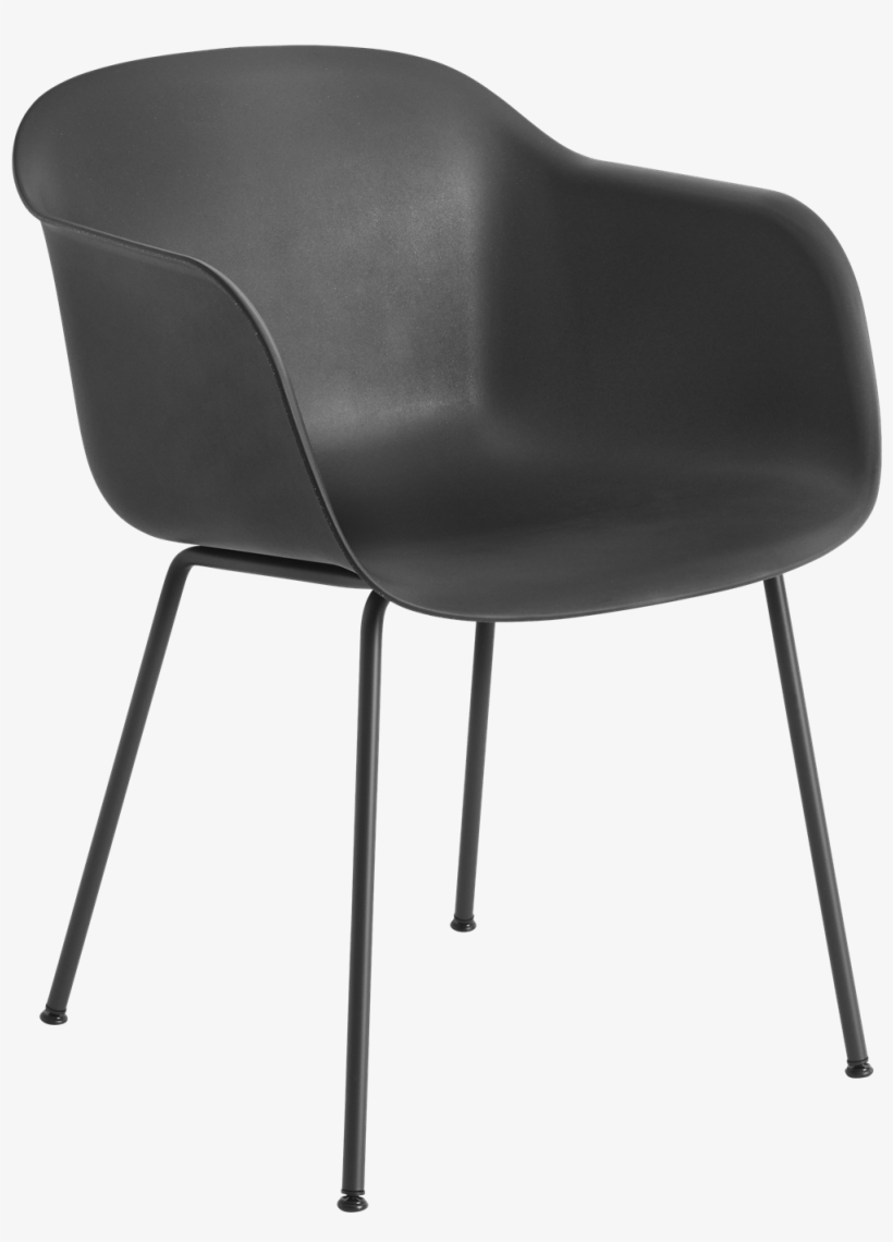 Fiber Armchair Tube Base - Muuto Fiber Armchair, transparent png download