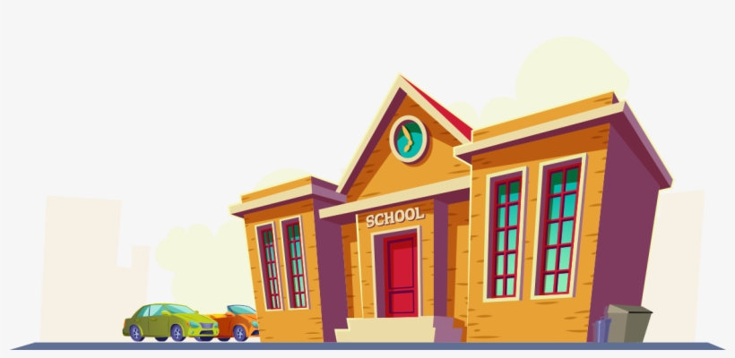 D6 Group Initiated An Incentive Strategy That Will - School Building Cartoon Png Transparent, transparent png download