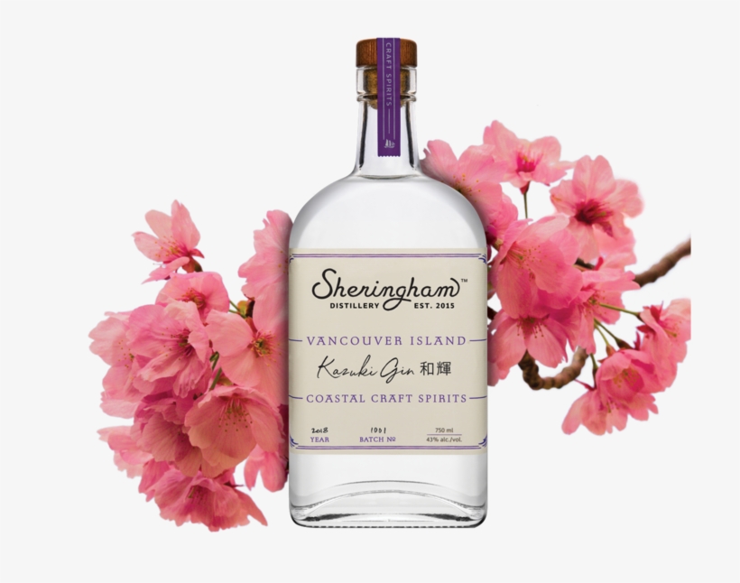 Kazuki Gin Sheringham Distillery - Glass Bottle, transparent png download