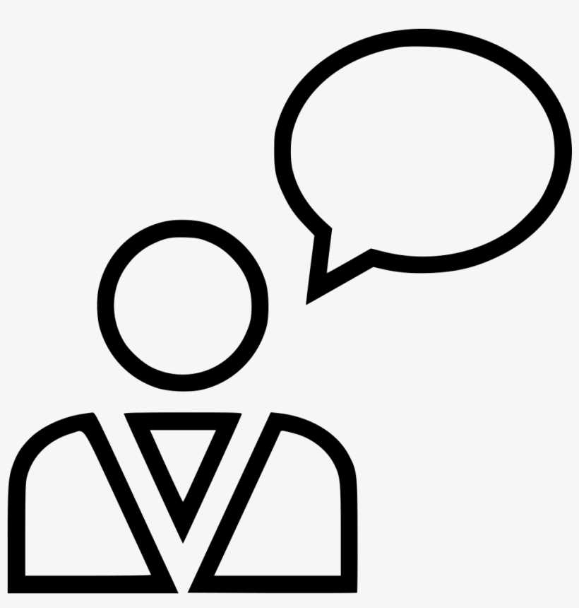 Chat Conversation Talk Bubble Speaka Think Comments - Icon, transparent png download