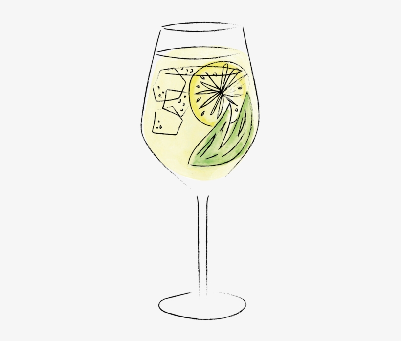 Seppe Staten Island Spritz - Wine Glass, transparent png download