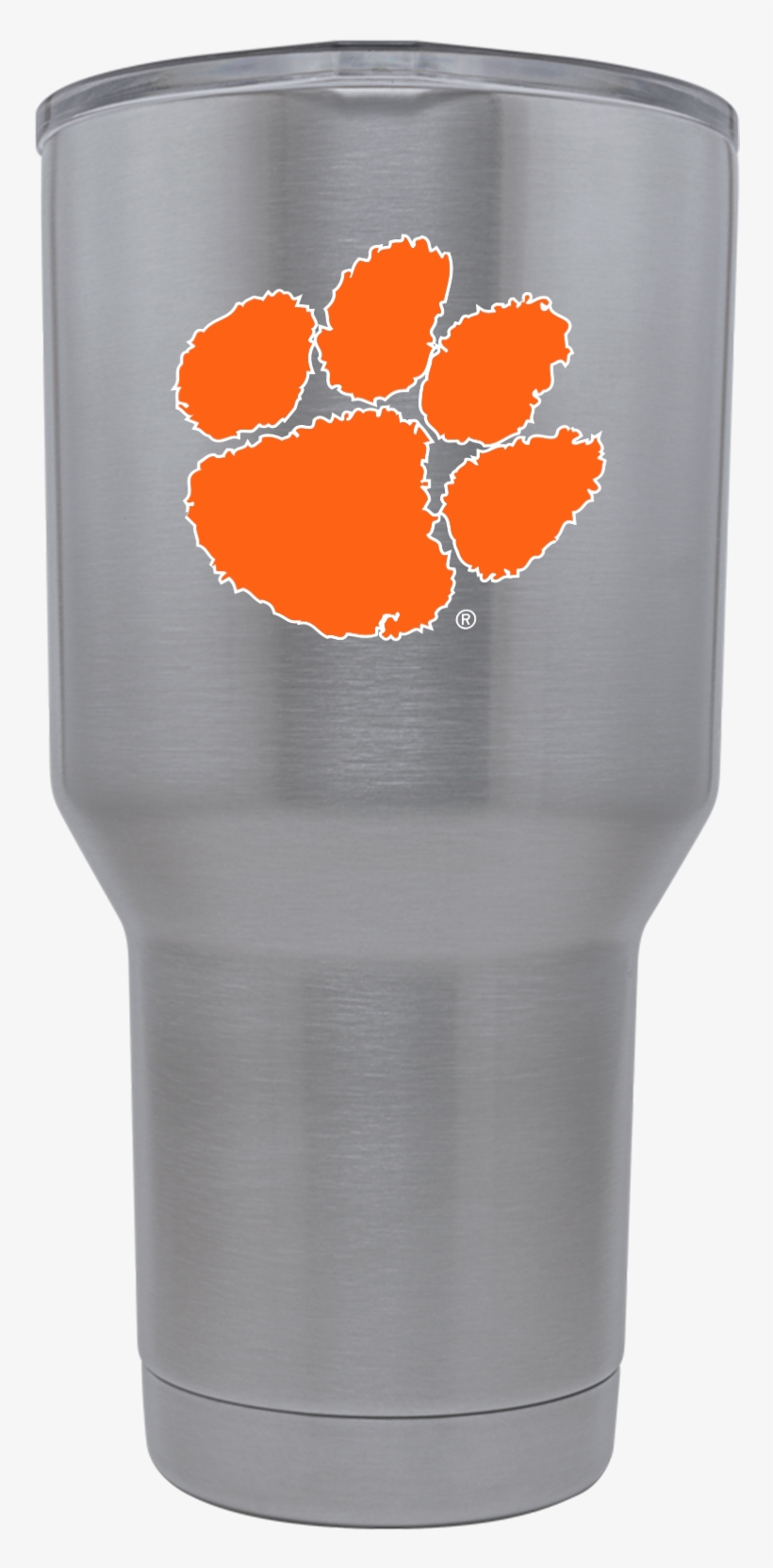 Clemson 30oz Stainless Steel Tumbler - Pint Glass, transparent png download