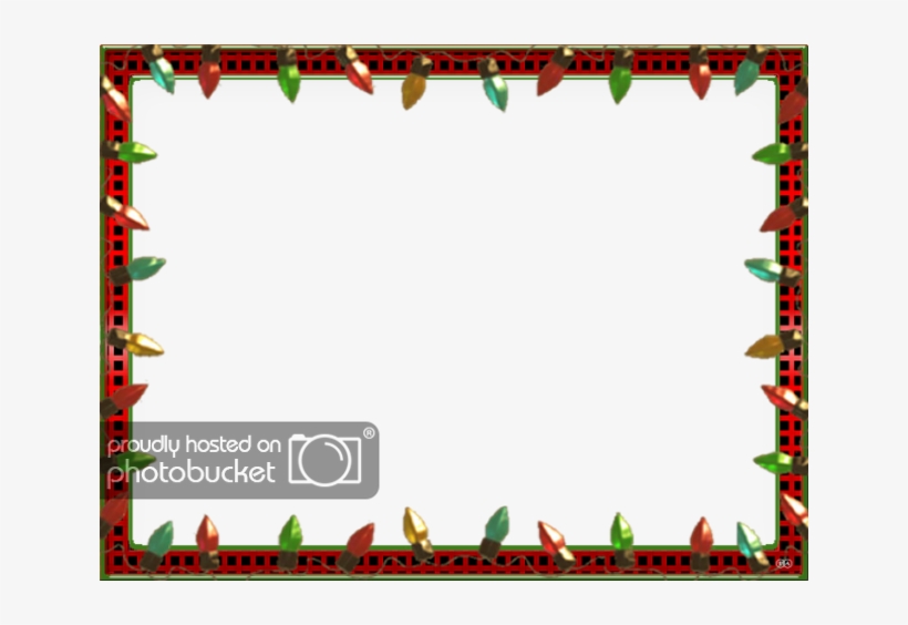 640 X 484 4 - Transparent Christmas Lights Frame, transparent png download