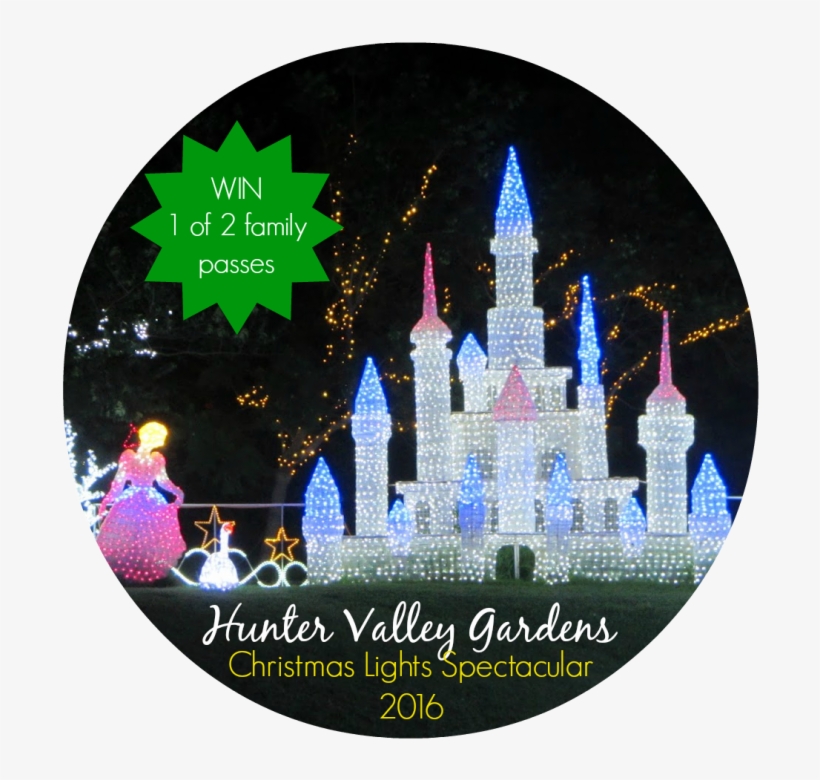 Christmas Lights Spectacular 2016 Hunter Valley Gardens - Label, transparent png download