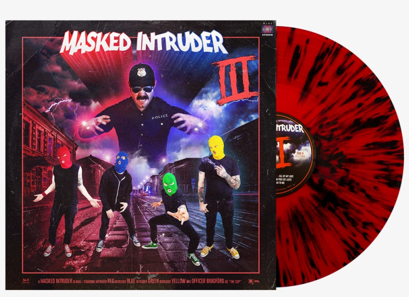 Masked Intruder 'iii' Lp - Masked Intruder No Case, transparent png download