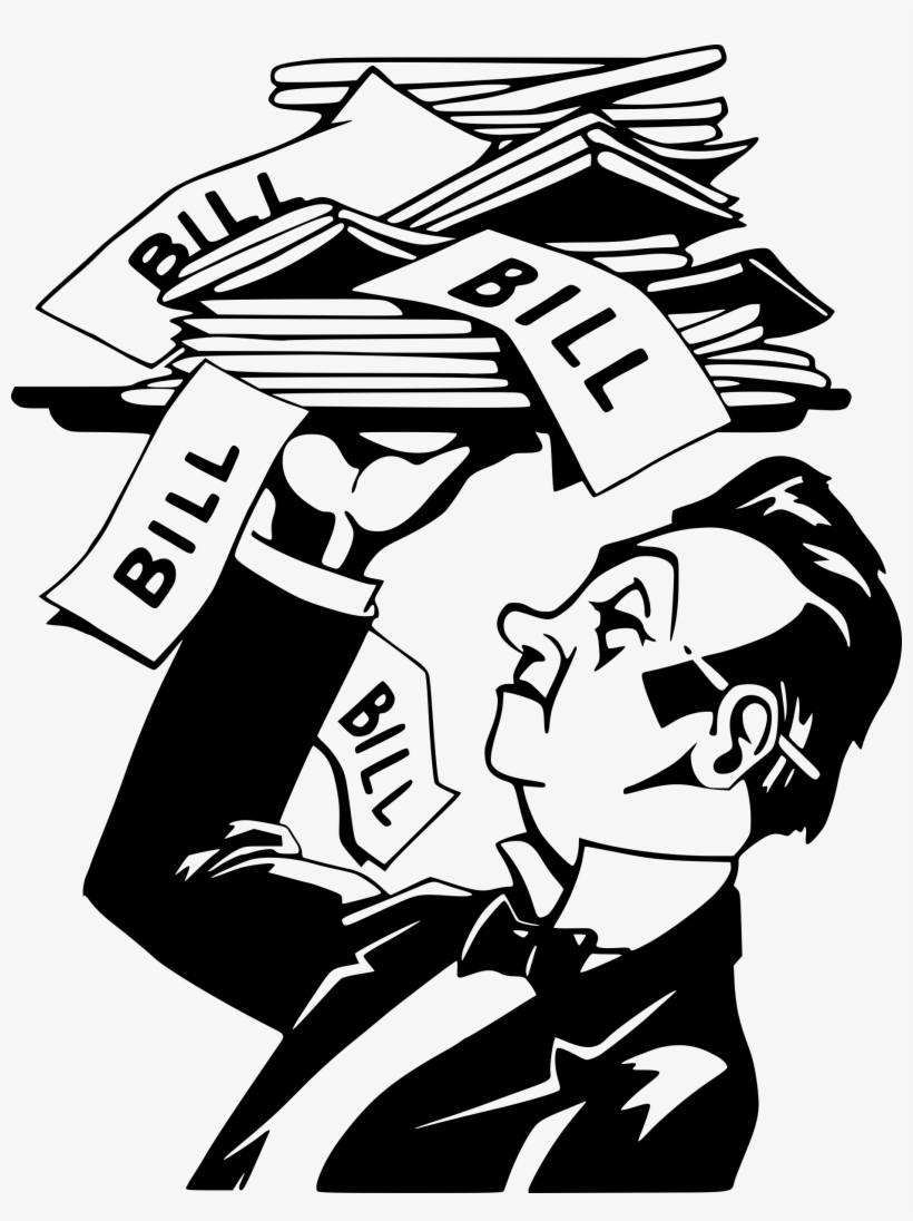 This Free Icons Png Design Of The Bill Is Served, transparent png download