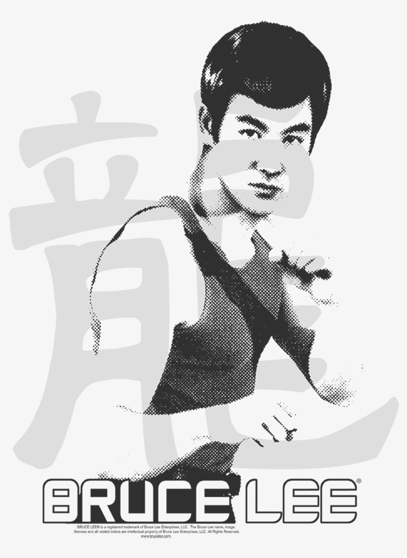 Bruce Lee Punch Men's Regular Fit T-shirt - Shirt, transparent png download