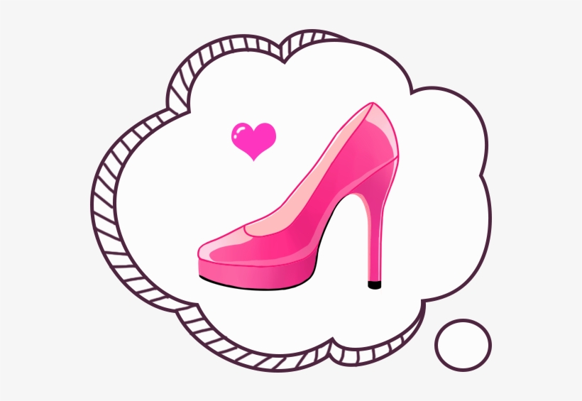 Heels Clipart Chanel - Speech Balloon, transparent png download