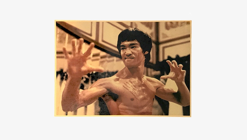 S2 Bruce Lee Poster On Kraft - Bruce Lee, transparent png download