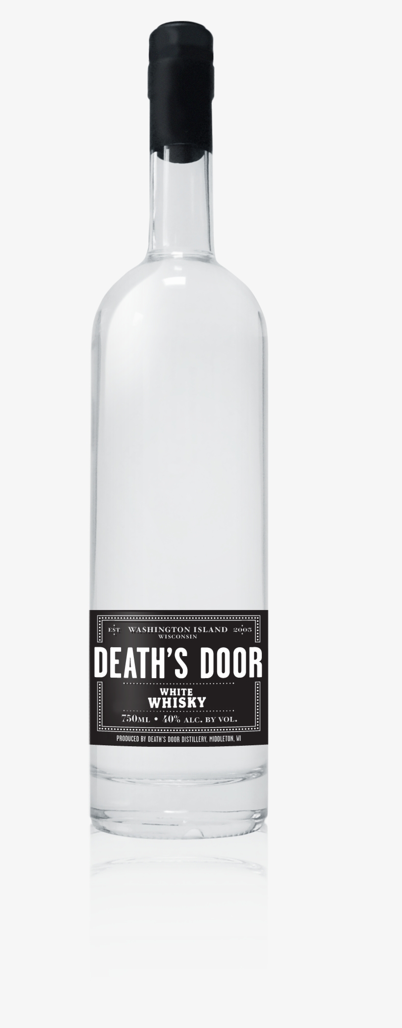 Alcohol Bottle Png - Death's Door Spirits Whiskey, transparent png download