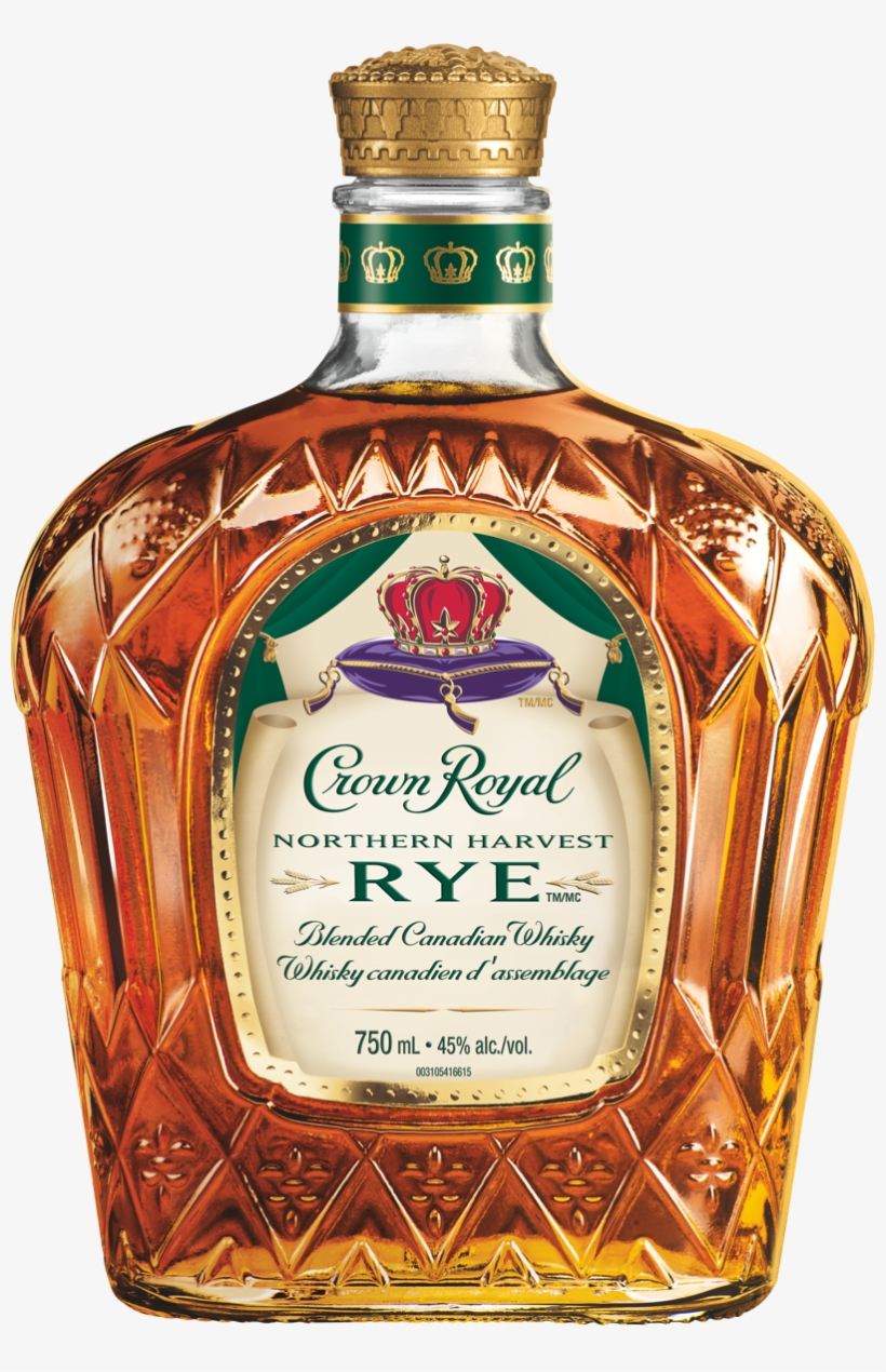 Crown Royal Bottle - Crown Royal Northern Harvest Rye, transparent png download