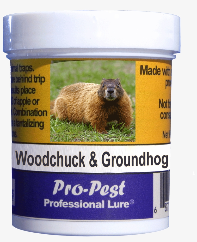 Pro-pest Woodchuck/groundhog Lure Prof 4 Oz Jars 10ct - Punxsutawney Phil, transparent png download