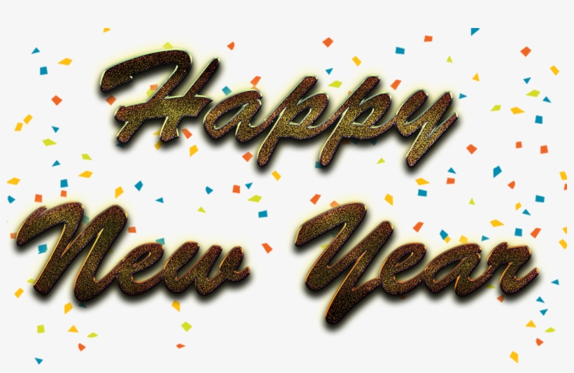 Happy New Year Letter Png Photos - New Year 2019 Images Download, transparent png download