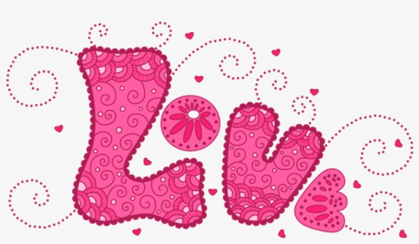 Free Png Download Pink Love Png Images Background Png - Cute Word, transparent png download