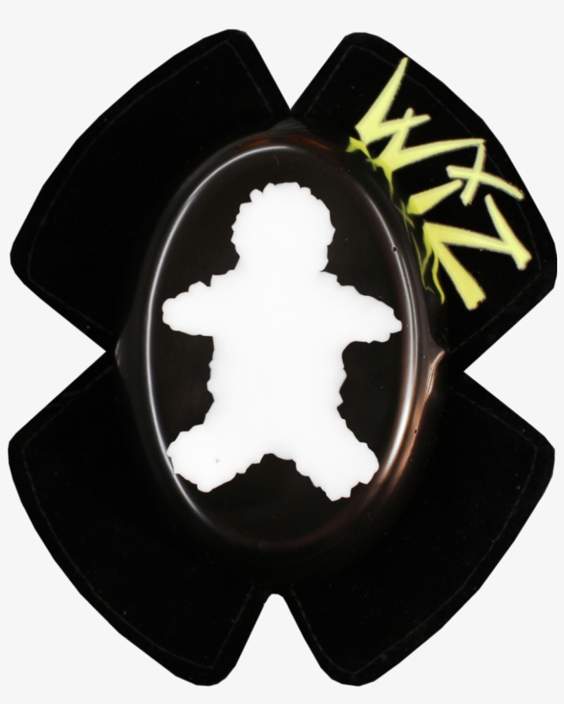 White Black Fat Man - Knee Sliders Wiz Isle Of Man, transparent png download