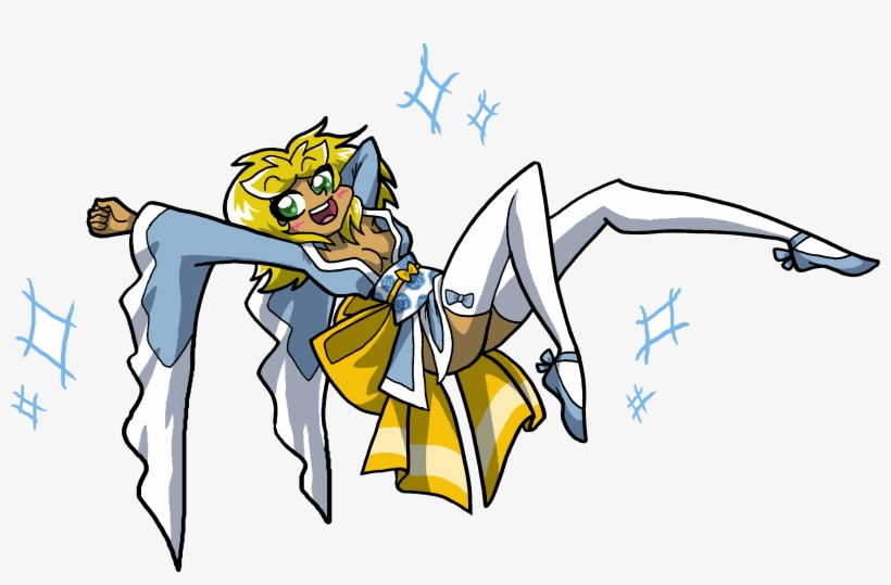 Anime Fantasy Girl - Cartoon, transparent png download