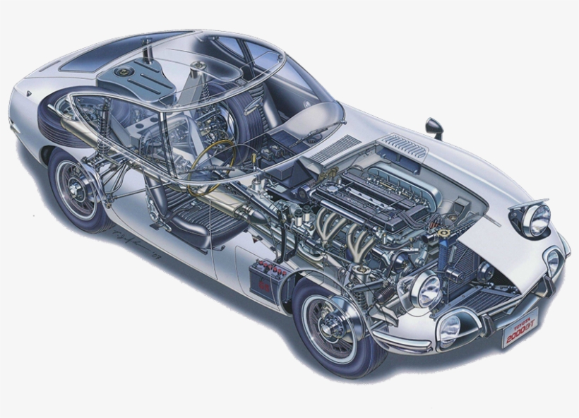 Toyota Gt 2000 Motor, transparent png download