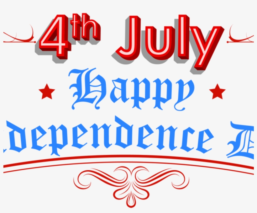 4th Of July Clipart 4th Of July Clipart Png Peoplepng - Old English, transparent png download