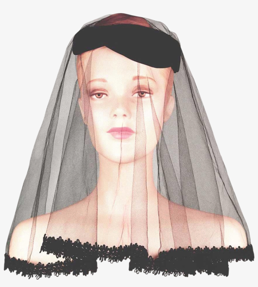 Sally Victor Hat With Original Veilhistorically Important - Bridal Veil, transparent png download