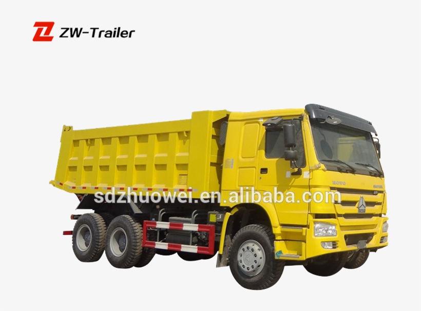 Chinese Sinotruk Howo 12 Wheeler Dump Truck In Dubai - 40 Ton Tipper Truck, transparent png download