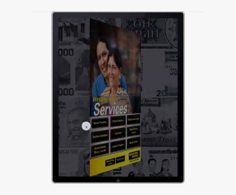 The App Could Also Access Existing Western Union Sites - Flyer, transparent png download