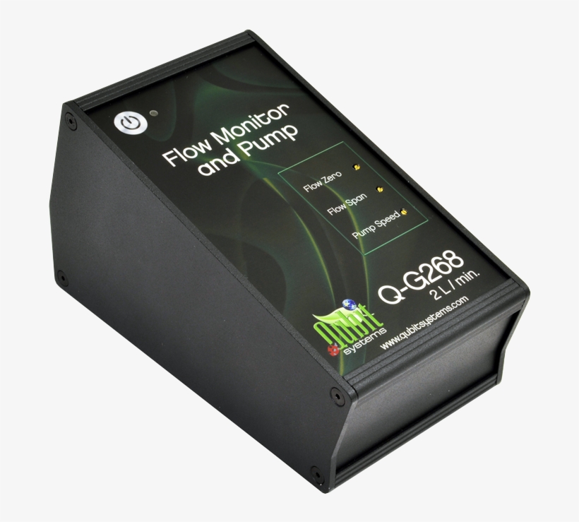 The Q-g268 Flow Monitor And Pump Is A Mass Flow Meter - Box, transparent png download
