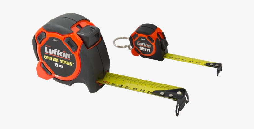 Lufkin 8m & 2m Tape Measures - Tape Measure, transparent png download