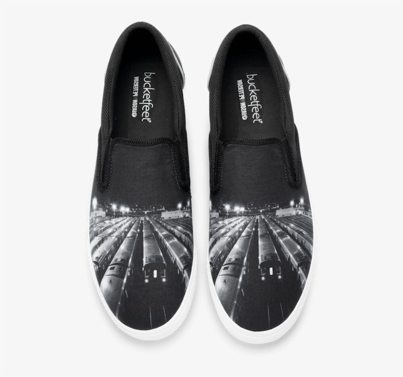 Chicago Gift Guide 2016 Bucketfeet The Lens L Shoes - Ballet Flat, transparent png download