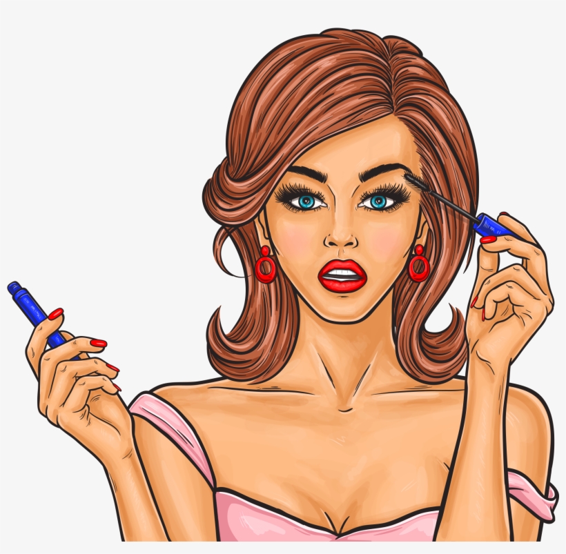Download - Desenho Animado Mulher Surpreendida, transparent png download