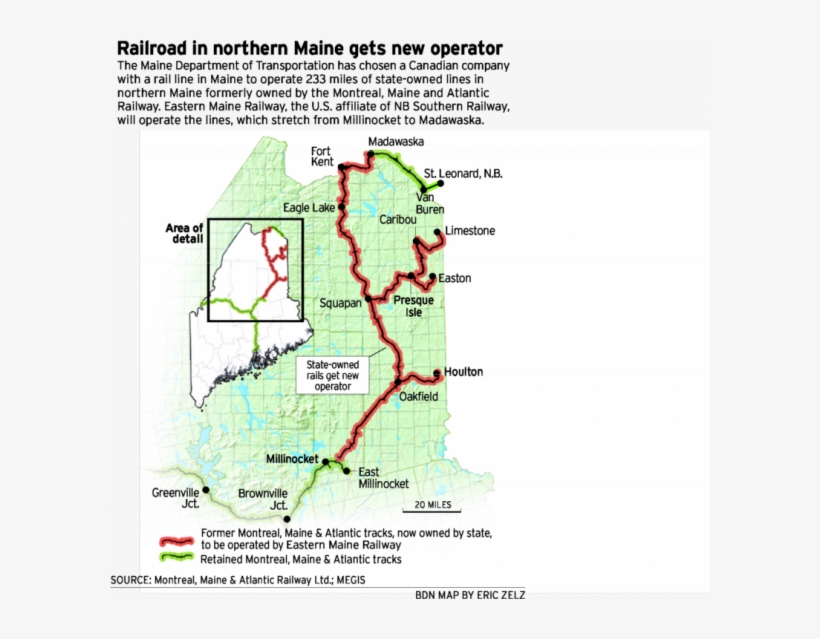 Twin Rivers' Rail Line Use In Question Despite New - Address For Abandoned Trains Northern Maine, transparent png download