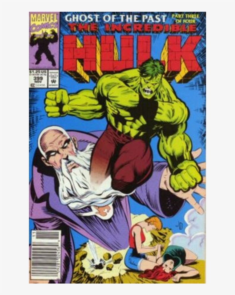Купете Comics 1992-11 The Incredible Hulk - Incredible Hulk 400, transparent png download