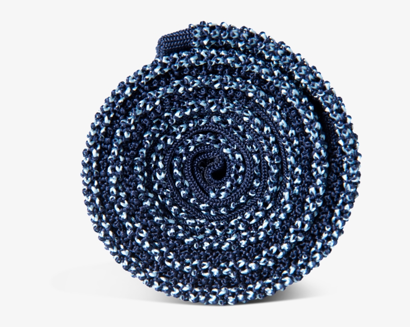 Silk Knitted Tie - Circle, transparent png download