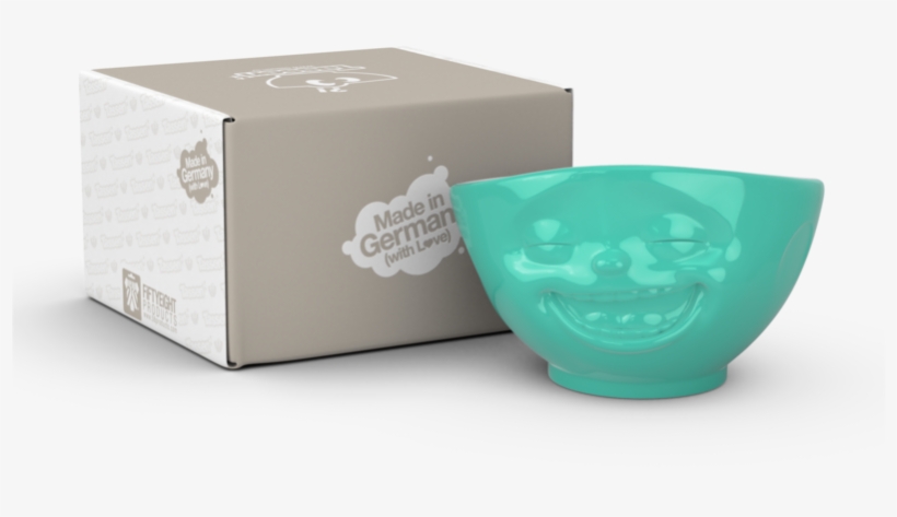 Mint Green Laughing Face Bowl - Box, transparent png download