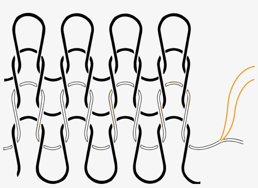 Comparison Of Knitted Capacitors Knitted Capacitors - Line Art, transparent png download