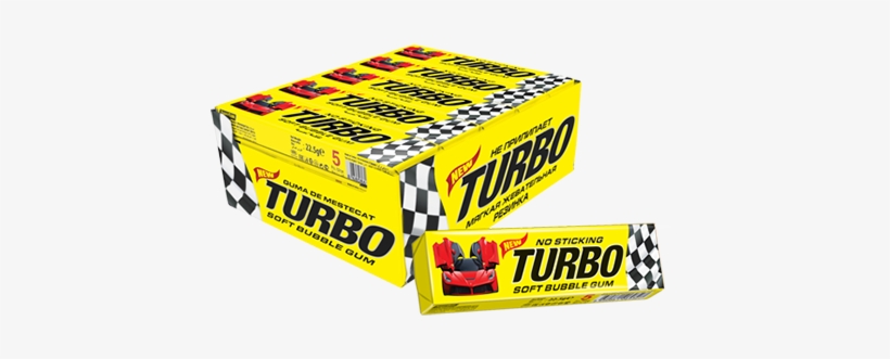 Packing Type > Five Bubble Gum Unit Weight > 24 Gr - Turbo Soft Bubble Gum, transparent png download
