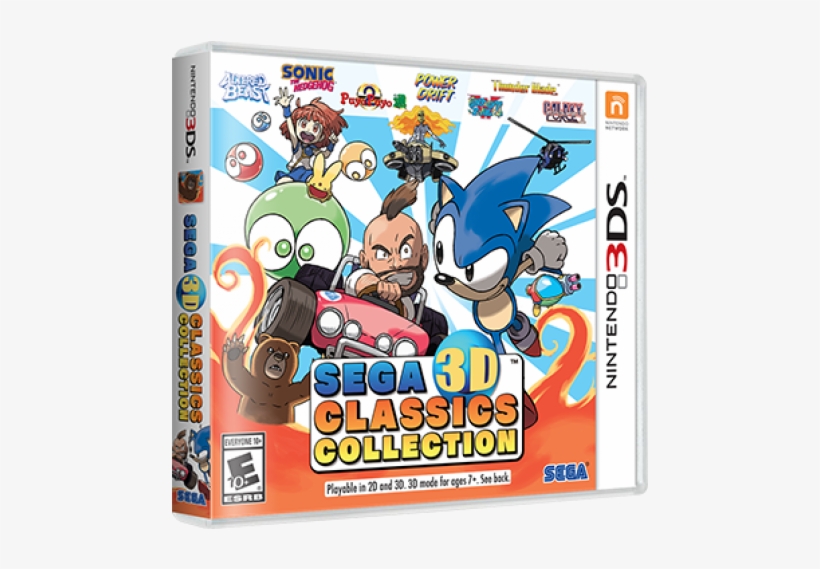 Sega 3d Classics Collection - Sega 3d Classics Collection 3ds, transparent png download