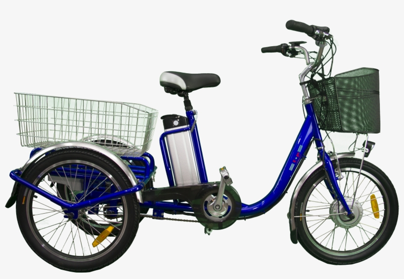 E-go Electric Tricycle In Blue, transparent png download