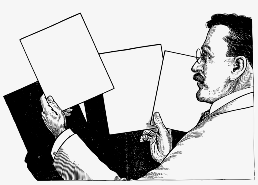 Visual Arts Page Man Cartoon Facial Hair - Illustration, transparent png download