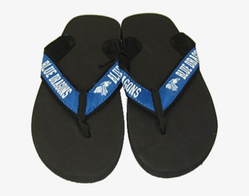 Power Dragon Flip Flops - Slipper, transparent png download