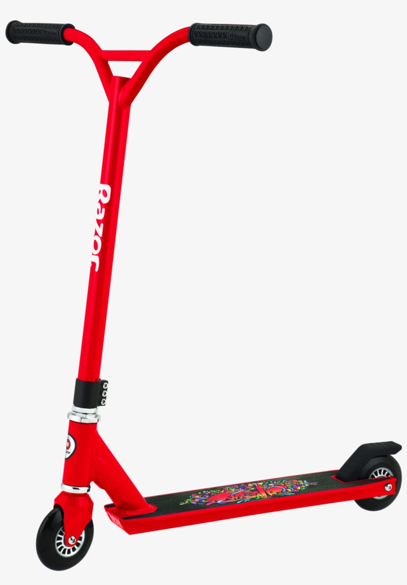Scooter Png Image - Razor Pro Scooter Red, transparent png download