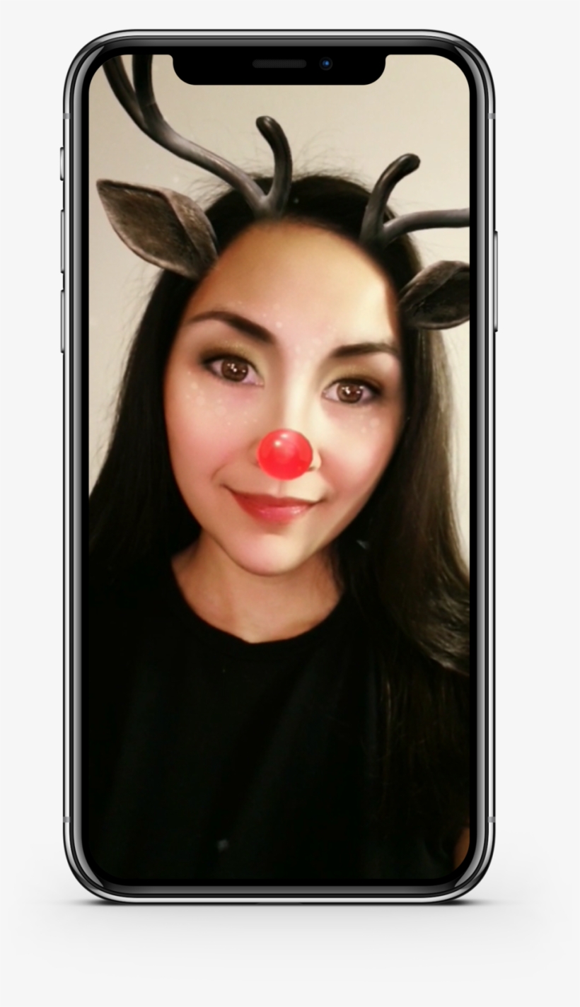 Snapchat Augmentedreality Facelens Joscelynsevier - Iphone, transparent png download