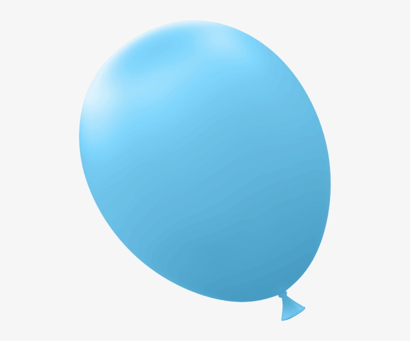 Word Party Balloon Blue 650 - Circle, transparent png download