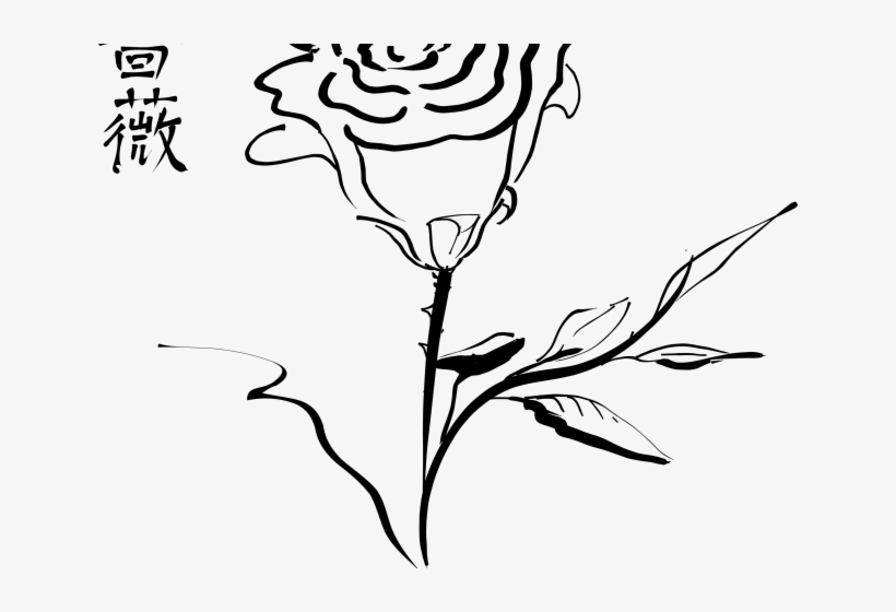White Rose Clipart One White - Fragrance Always Stays In The Hand, transparent png download