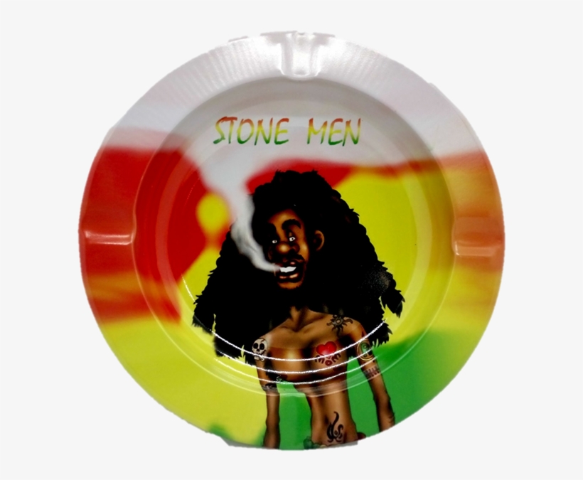 Stone Men Tin Ashtray - Circle, transparent png download