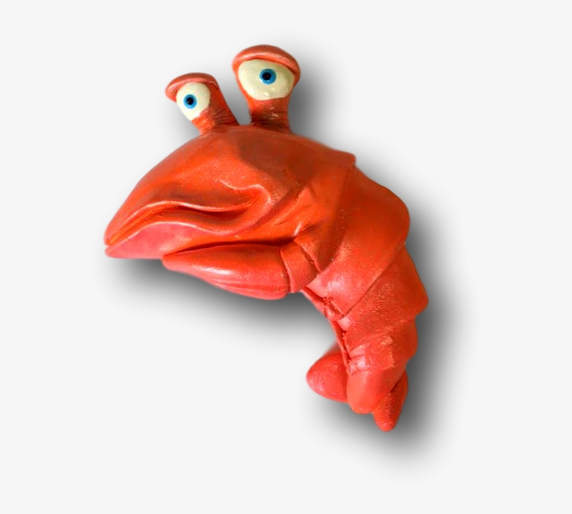 Groovy Bender Crawfish Fish With Attitude Orange - Animal Figure, transparent png download