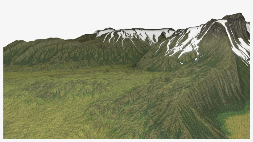 A Mountain And Not A Hill, The Terrain's Structure - Grass, transparent png download