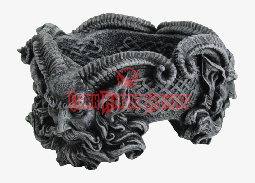 Horned God Candle Holder, transparent png download